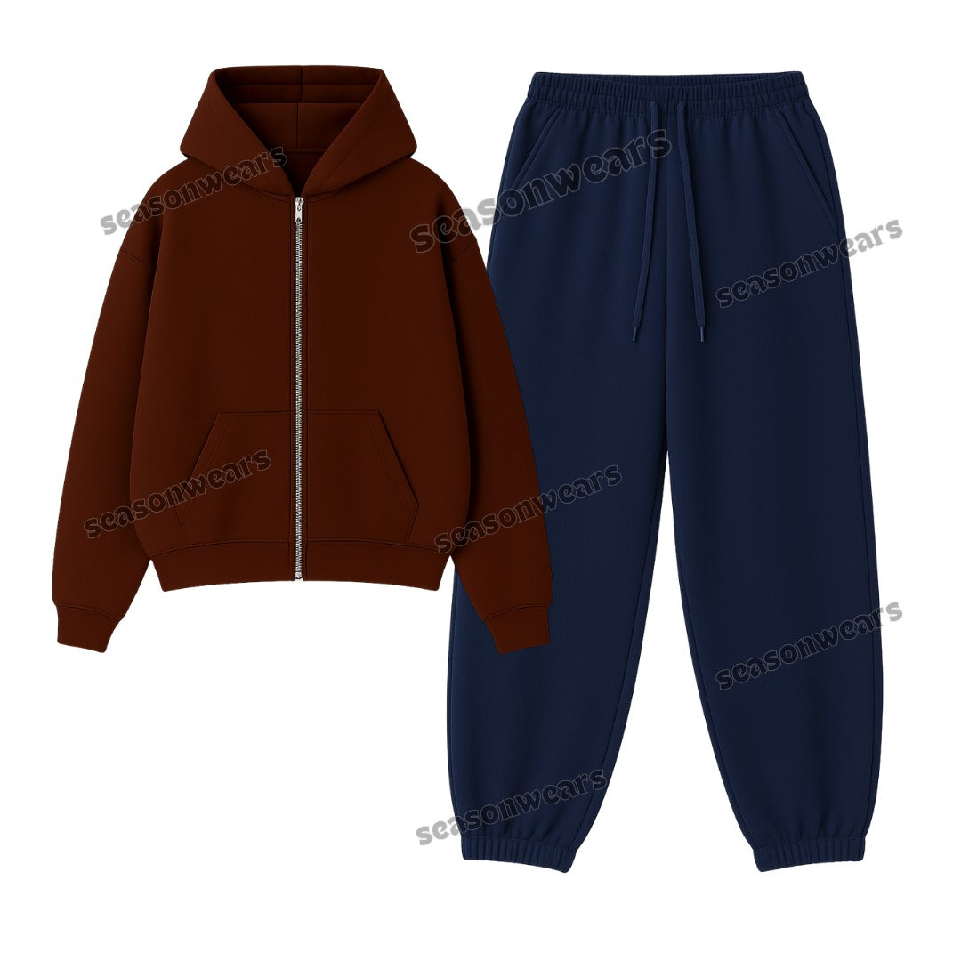 Sweatpant With Fleece Zipper