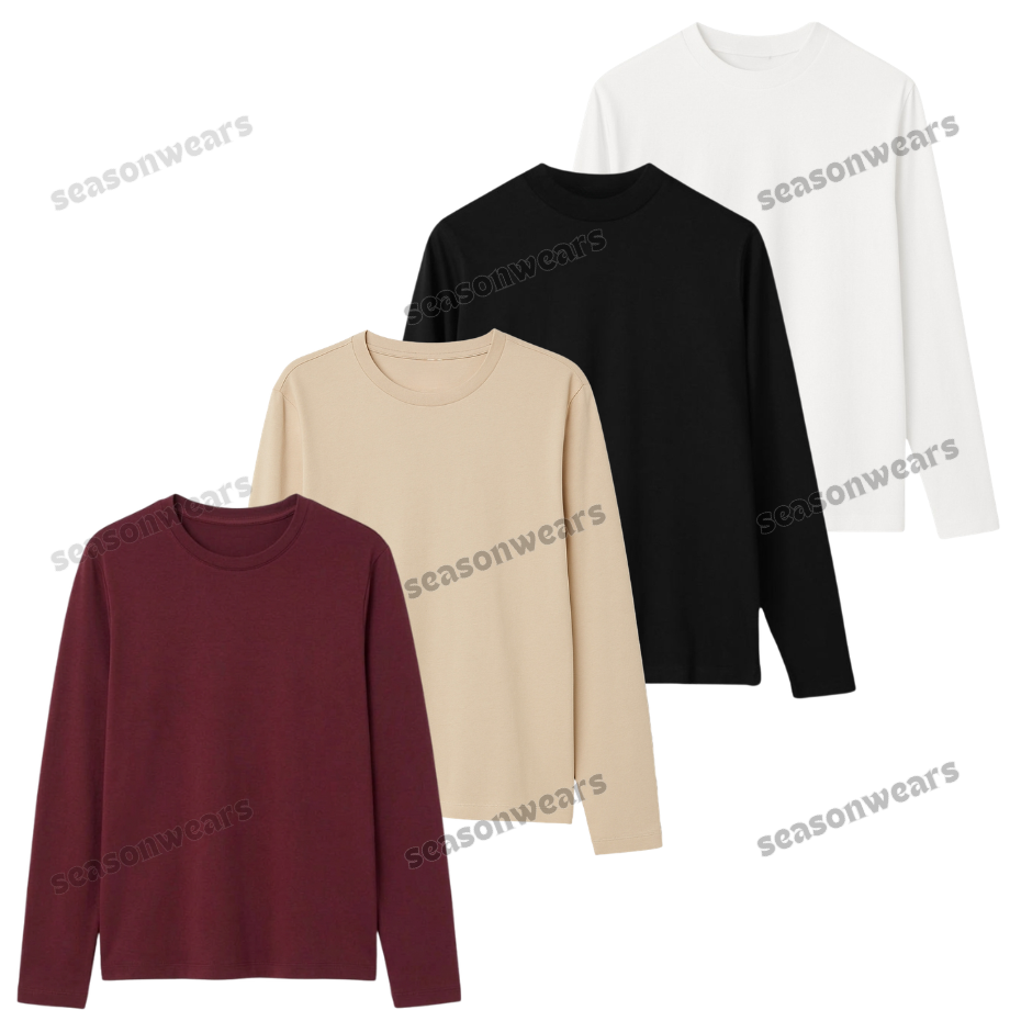 Pack Of 4 Full Sleeves Tee