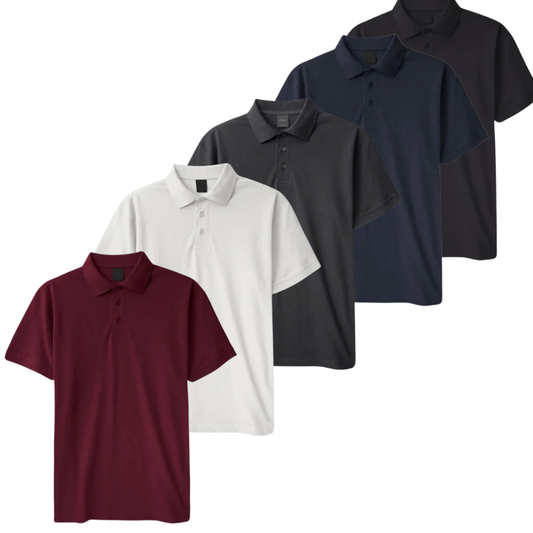 Pack Of 5 Polos