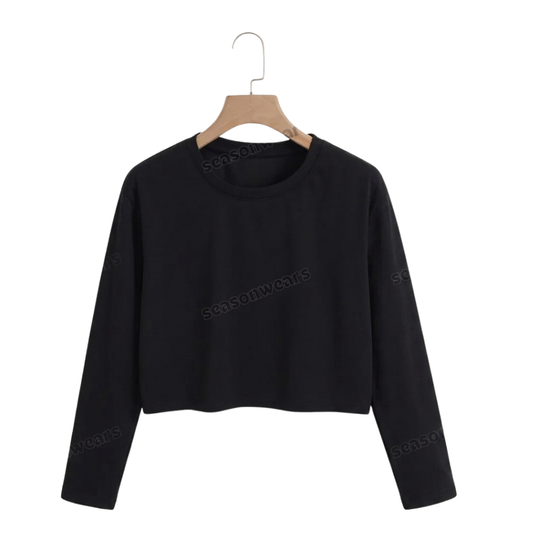 Crop Full Sleeves Tee