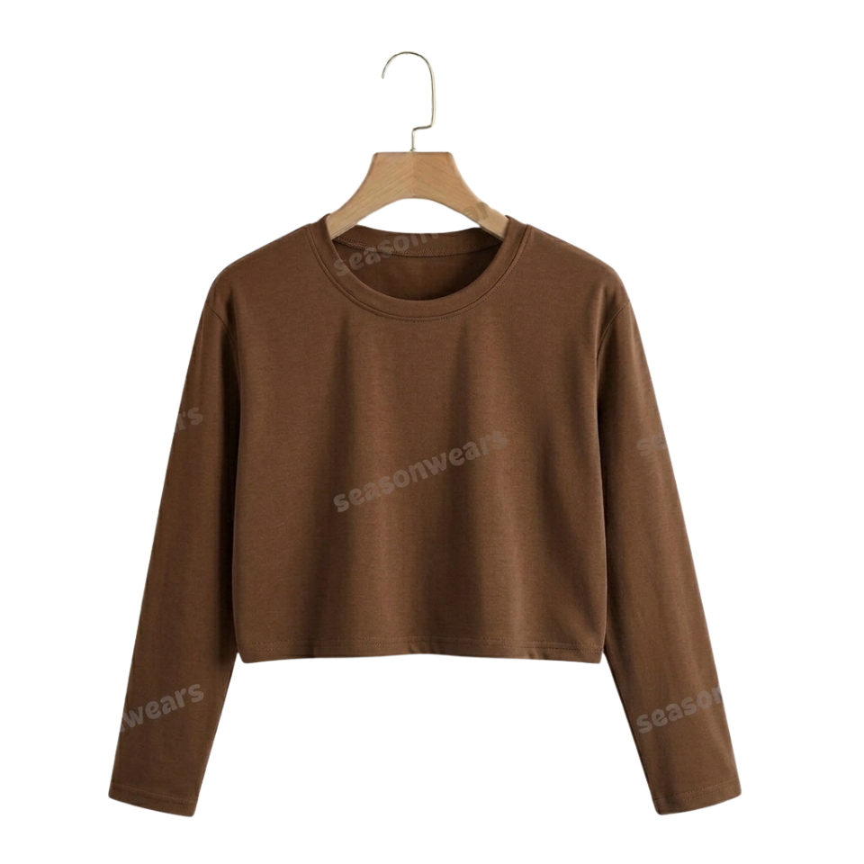 Crop Full Sleeves Tee