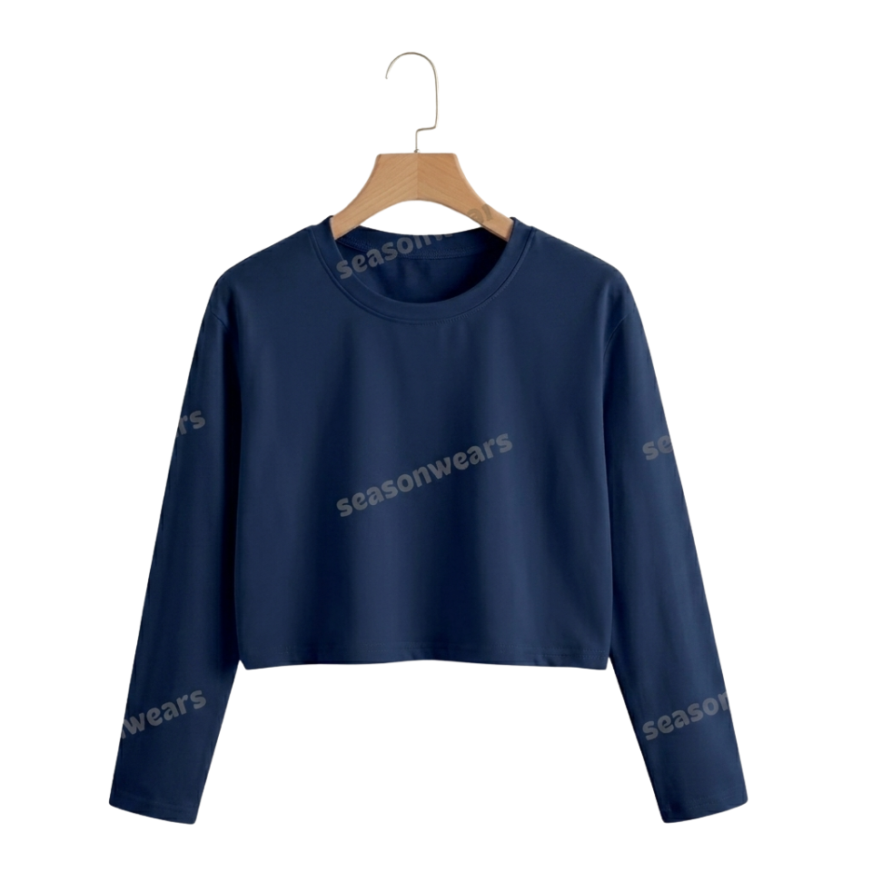 Crop Full Sleeves Tee