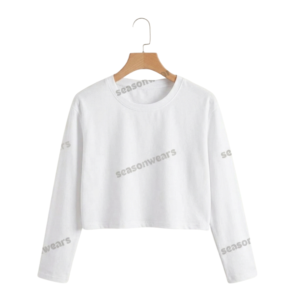 Crop Full Sleeves Tee