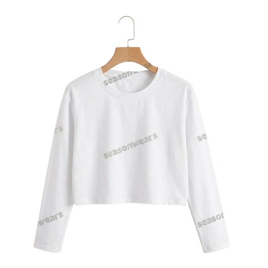 Crop Full Sleeves Tee