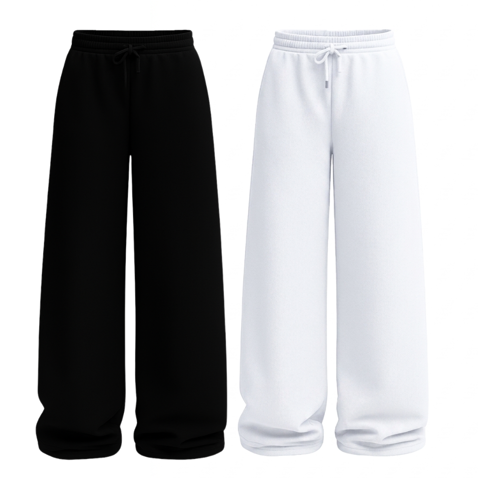 PACK OF 2 STRAIGHT LEG TROUSER