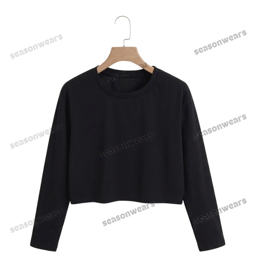 Crop Full Sleeves Tee