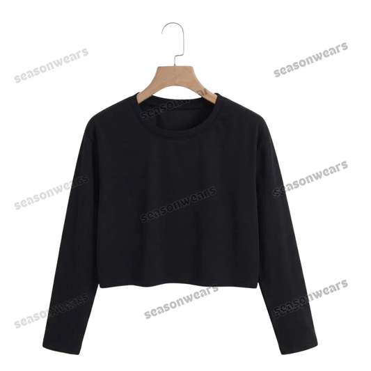 Crop Full Sleeves Tee