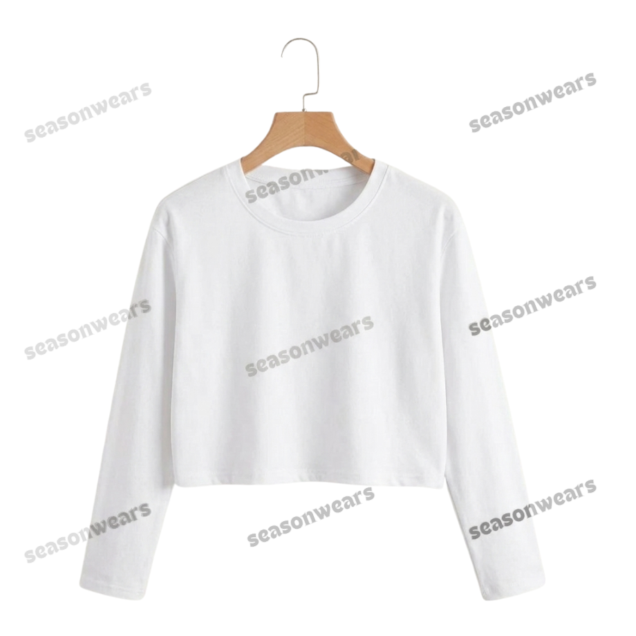 Crop Full Sleeves Tee