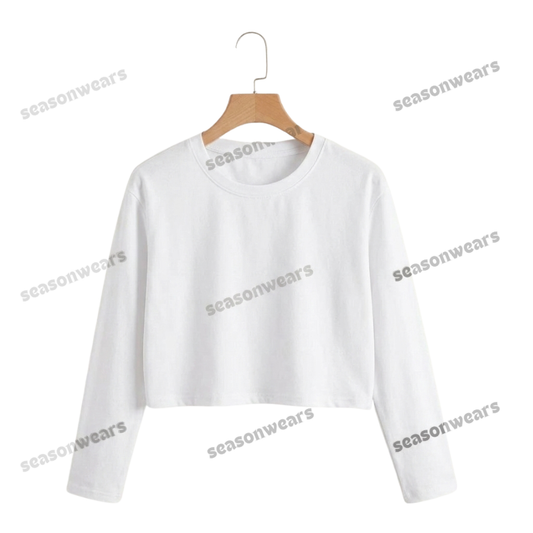 Crop Full Sleeves Tee