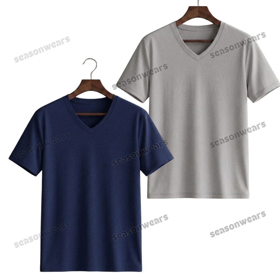 Pack Of 2 V-Neck Tee