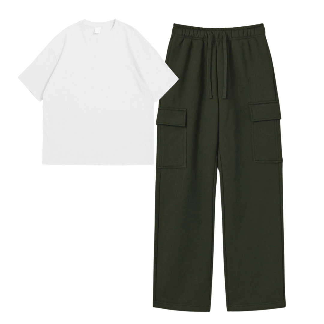 Oversize tee With Cargo