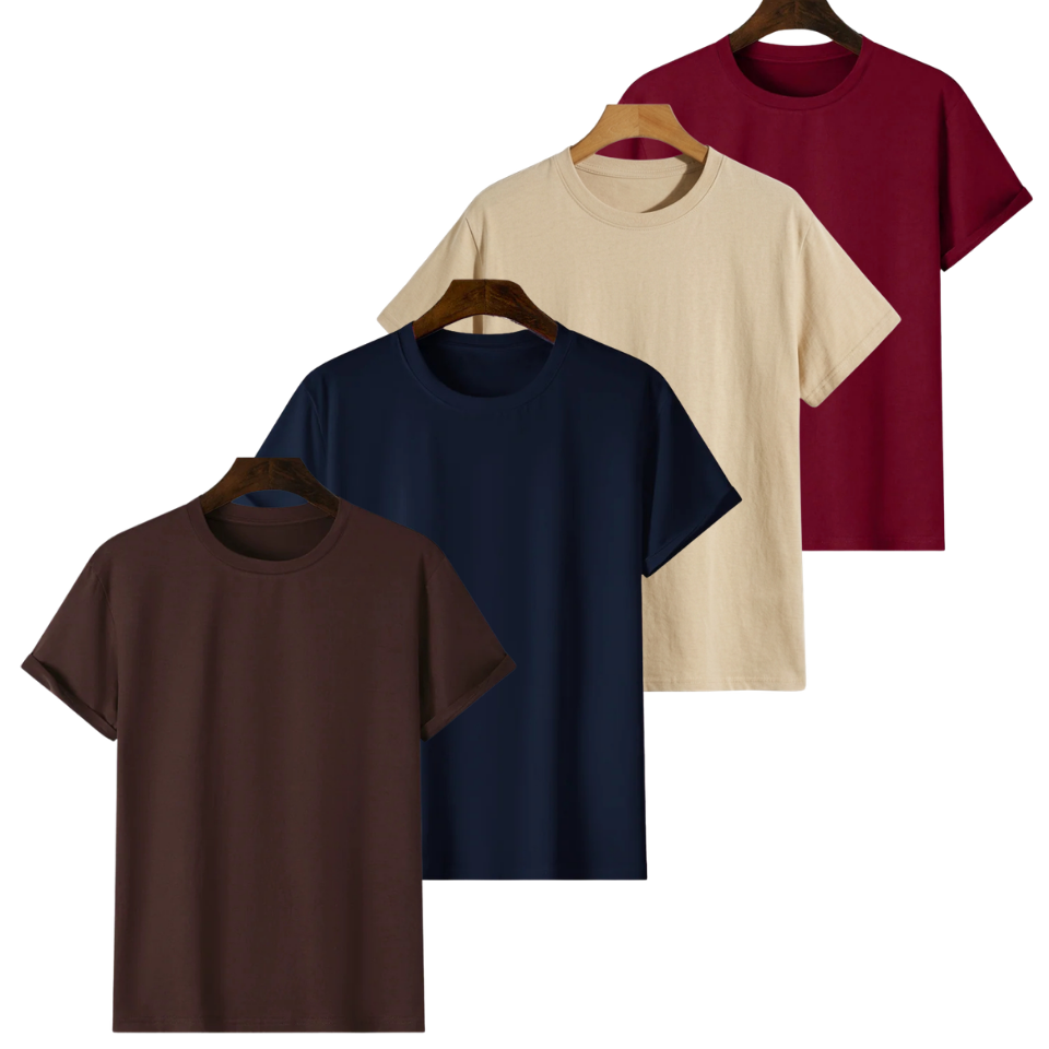 Pack Of 4 Regular Tees
