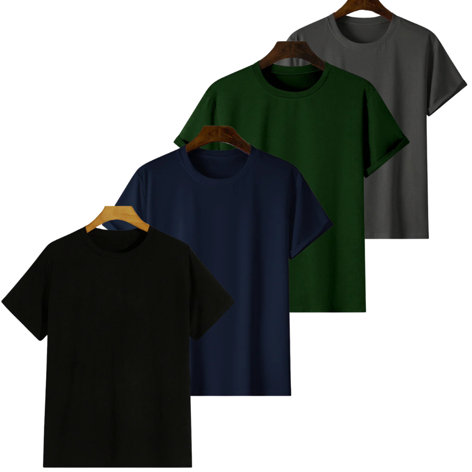 Pack Of 4 Regular Tees