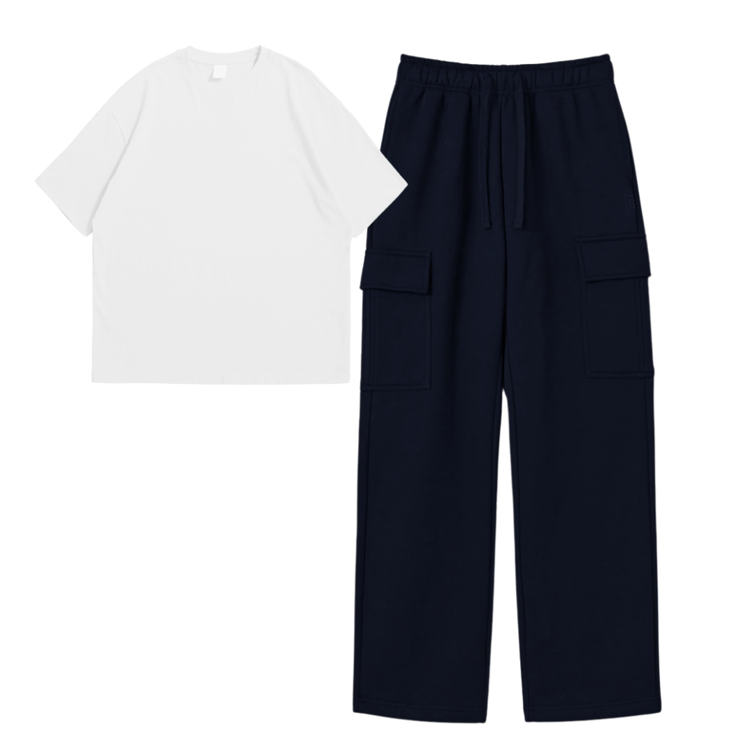 Oversize tee With Cargo