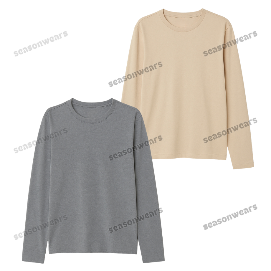 Pack Of 2 Full Sleeves Tee