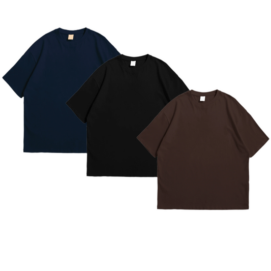Pack Of Three Oversize Tee