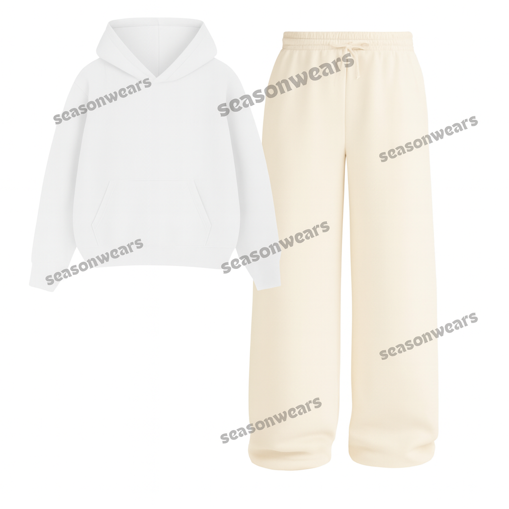 Straight Leg Trouser With Fleece Hoodie
