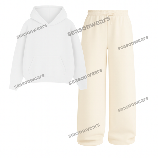 Straight Leg Trouser With Fleece Hoodie