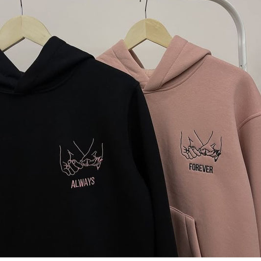 Always & Forever couple Hoodie