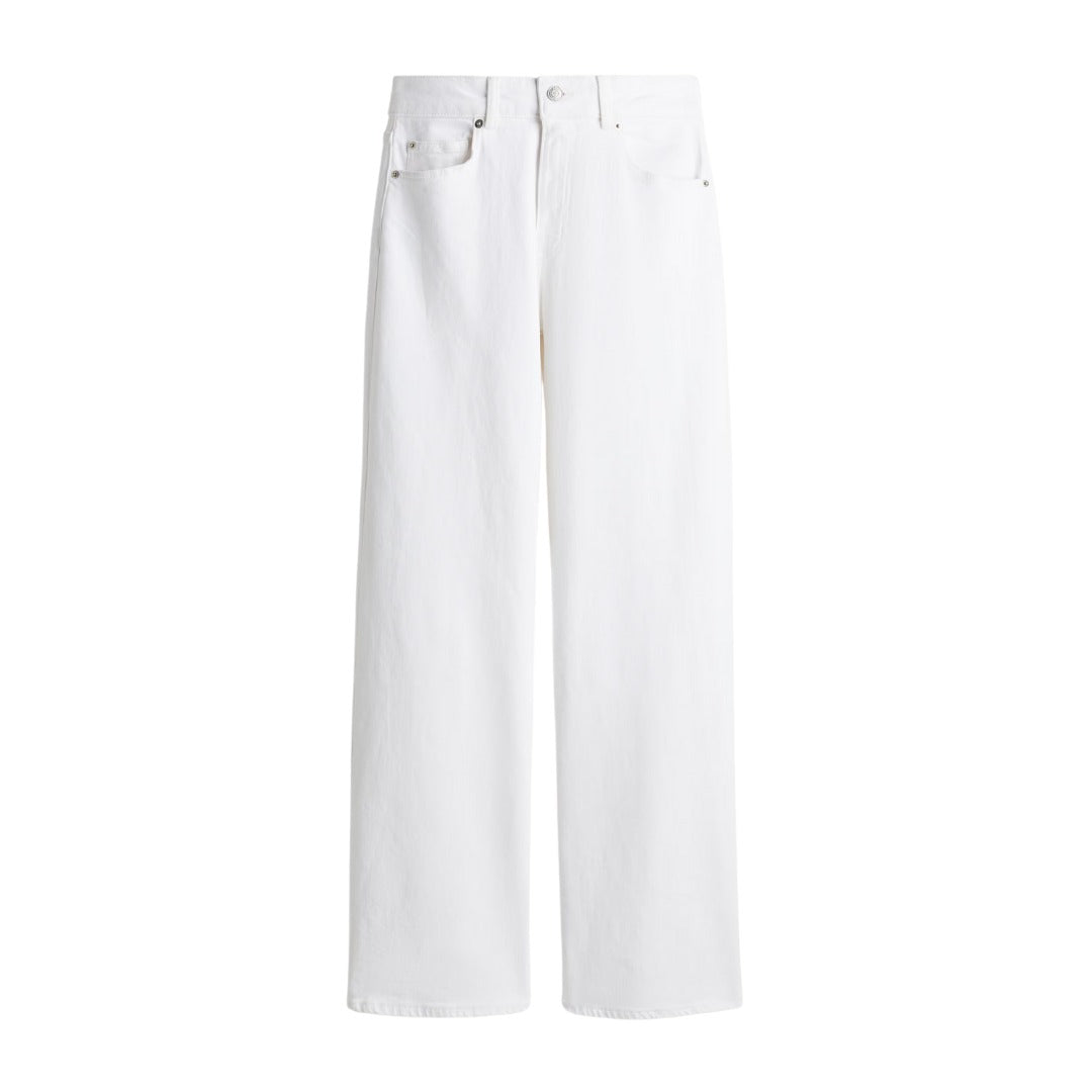 White Wide Leg Jeans