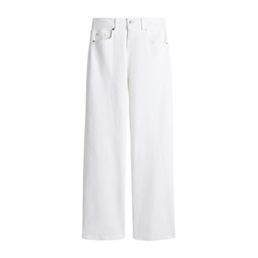 White Wide Leg Jeans