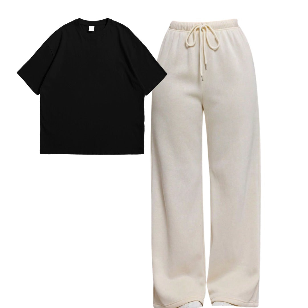 Oversize Tee With Flapper Fusion