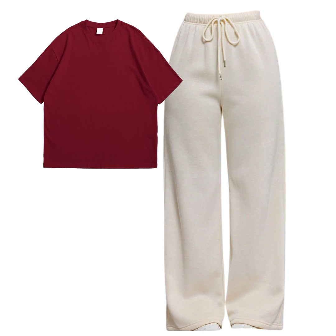 Oversize Tee With Flapper Fusion