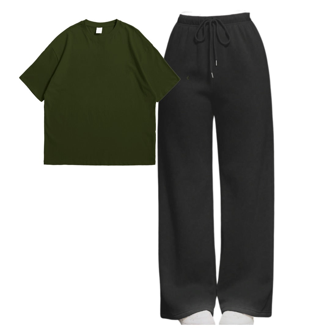 Oversize Tee With Flapper Fusion