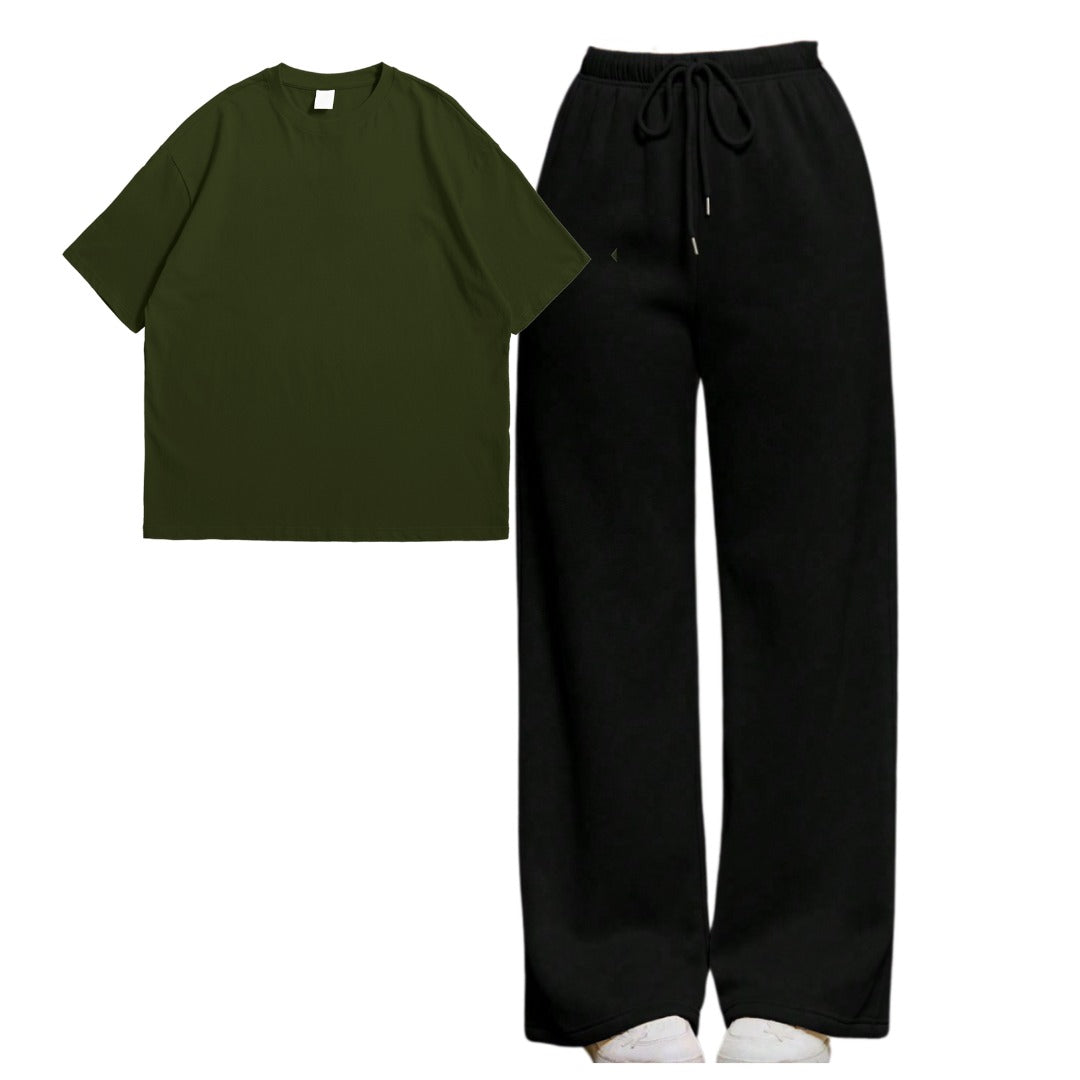 Oversize Tee With Flapper Fusion