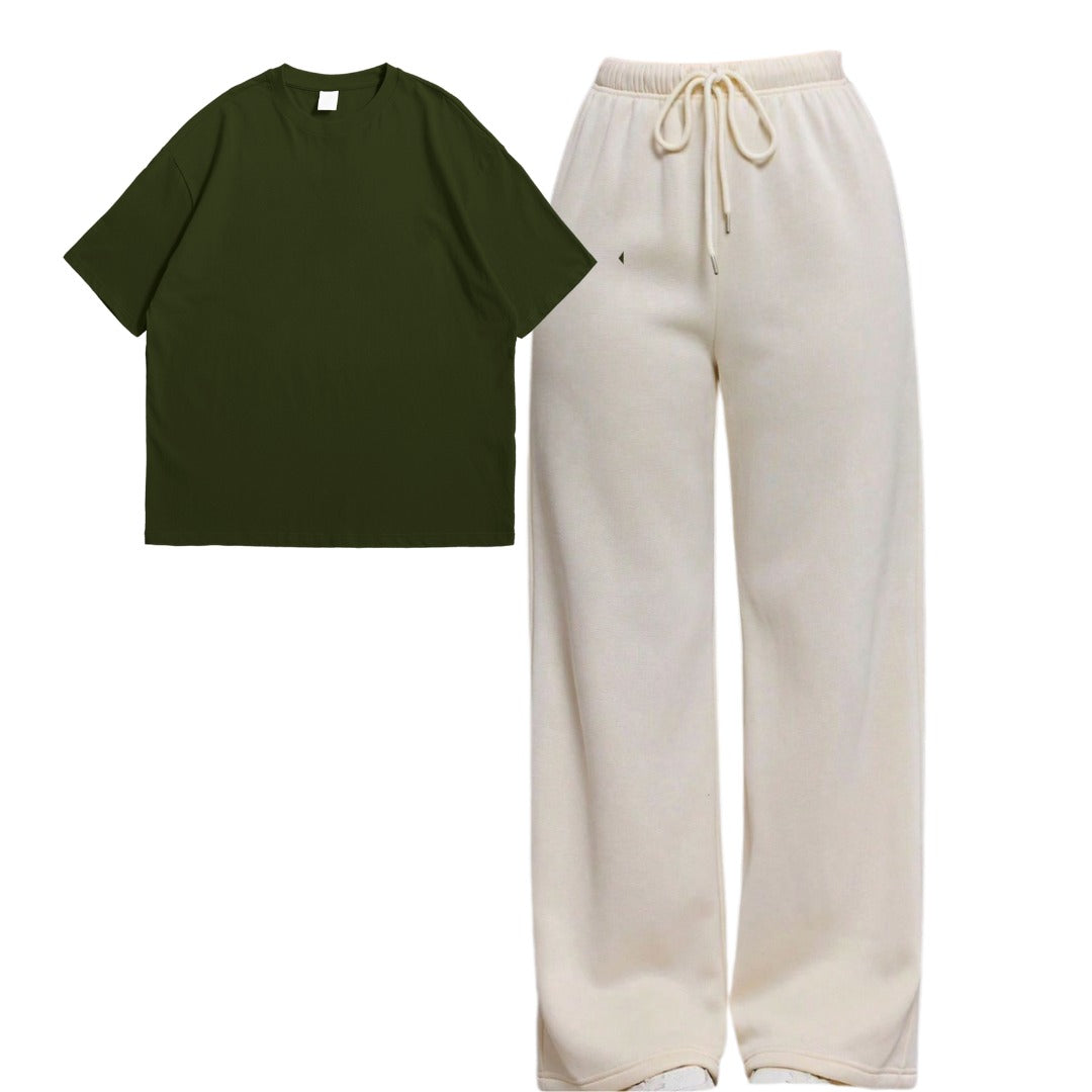 Oversize Tee With Flapper Fusion