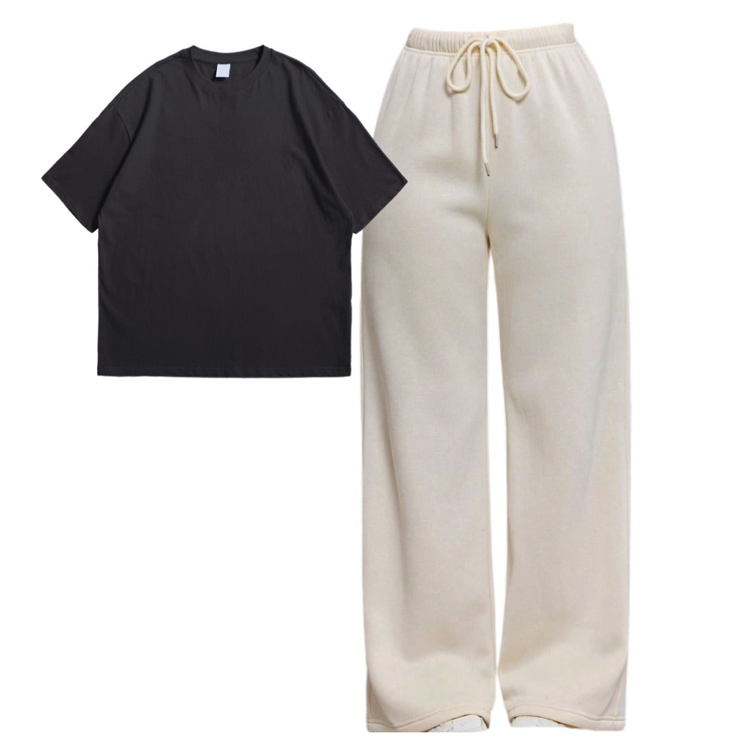 Oversize Tee With Flapper Fusion