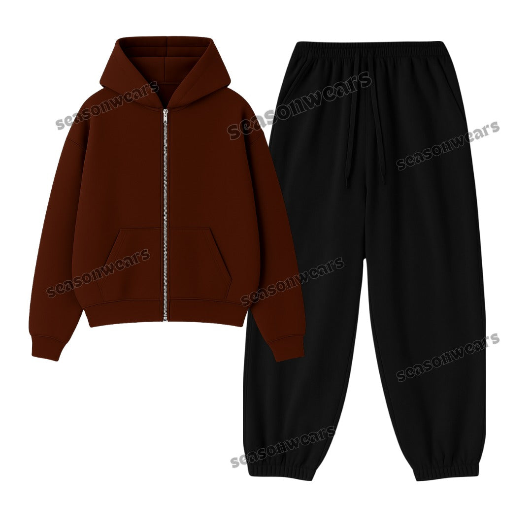 Sweatpant With Fleece Zipper