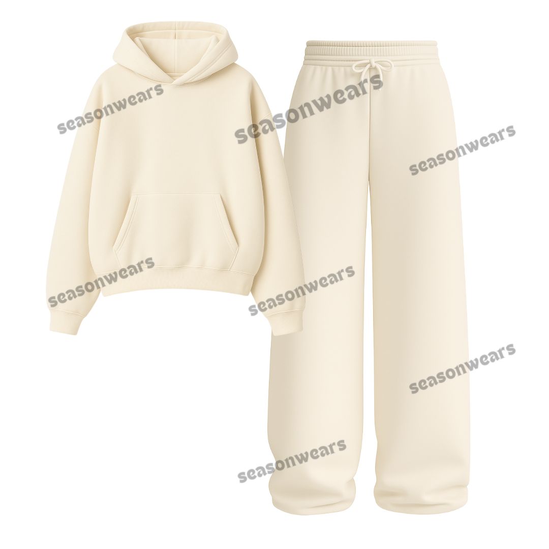 Straight Leg Trouser With Fleece Hoodie