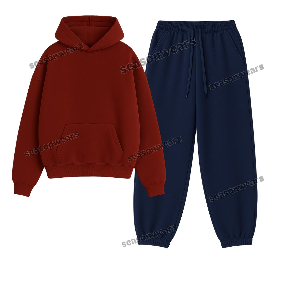 Sweatpant With Fleece Hoodie