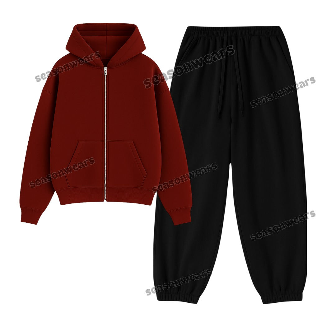 Sweatpant With Fleece Zipper