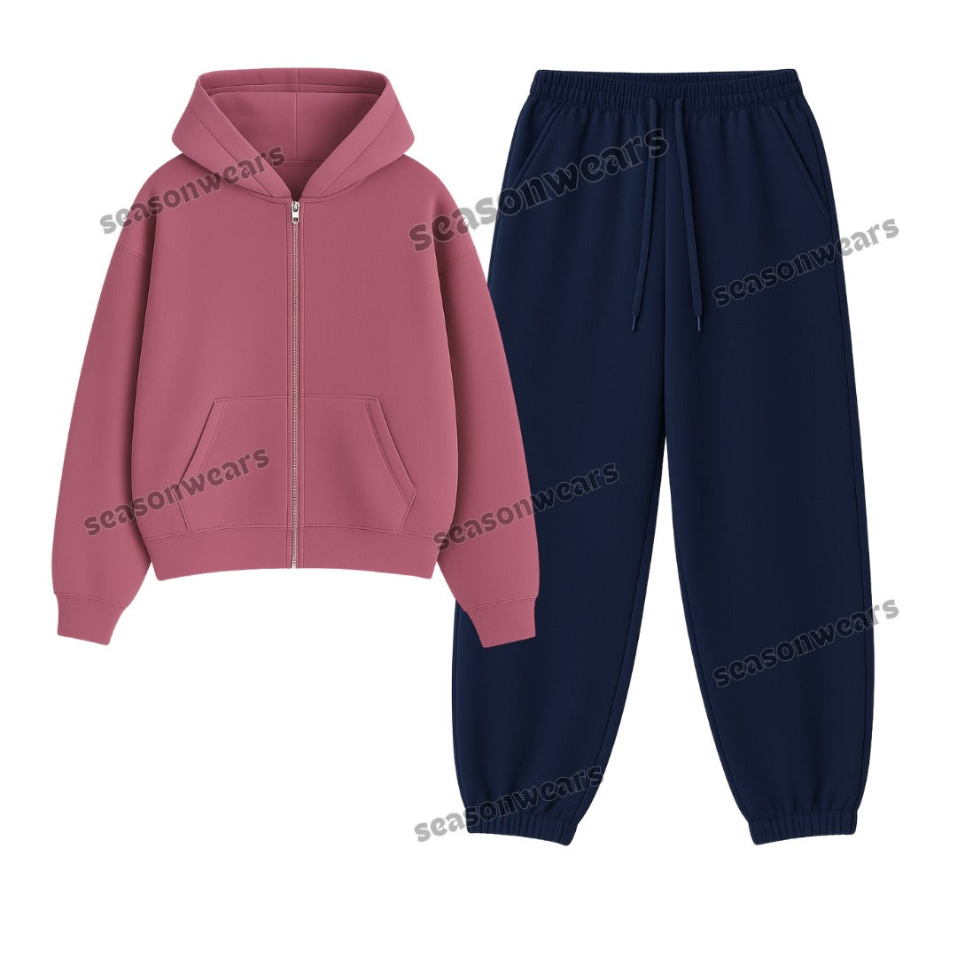 Sweatpant With Fleece Zipper