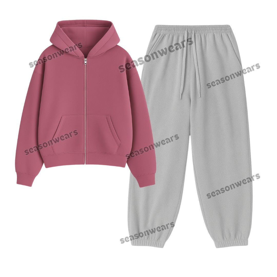 Sweatpant With Fleece Zipper