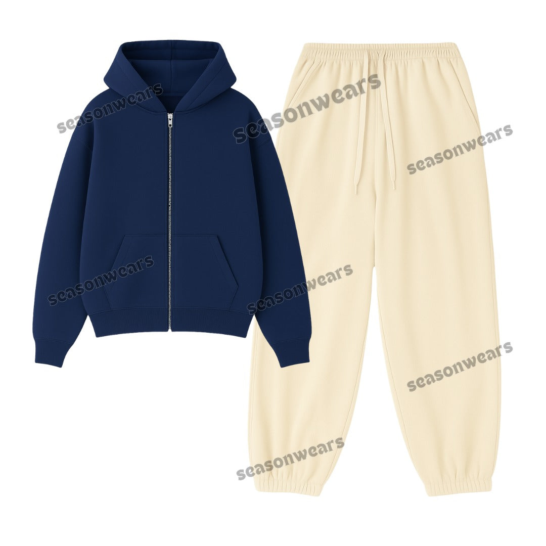 Sweatpant With Fleece Zipper
