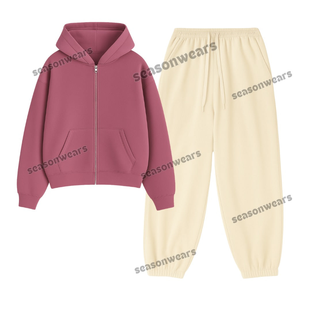 Sweatpant With Fleece Zipper