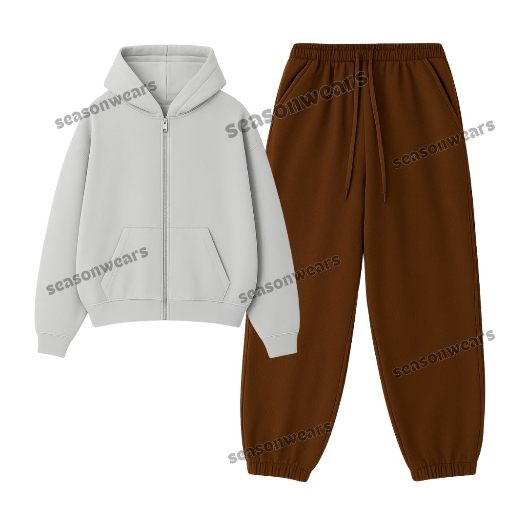 Sweatpant With Oversized Zipper