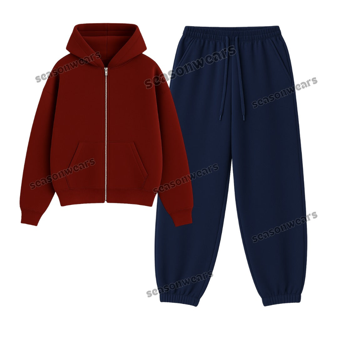 Sweatpant With Fleece Zipper