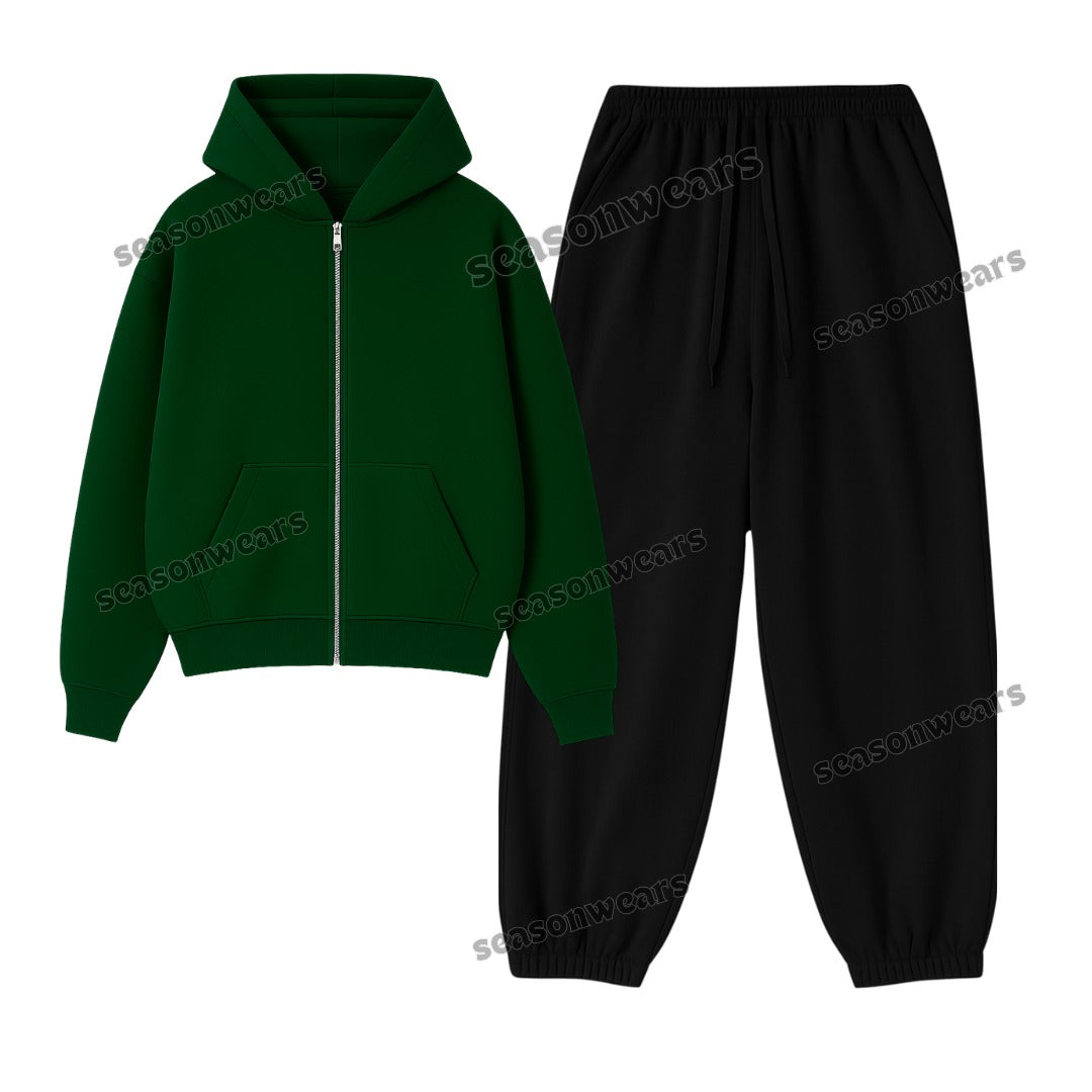 Sweatpant With Fleece Zipper