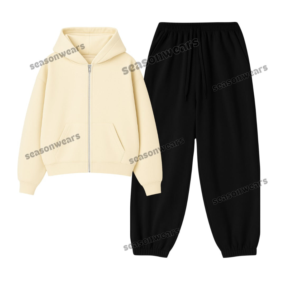Sweatpant With Fleece Zipper