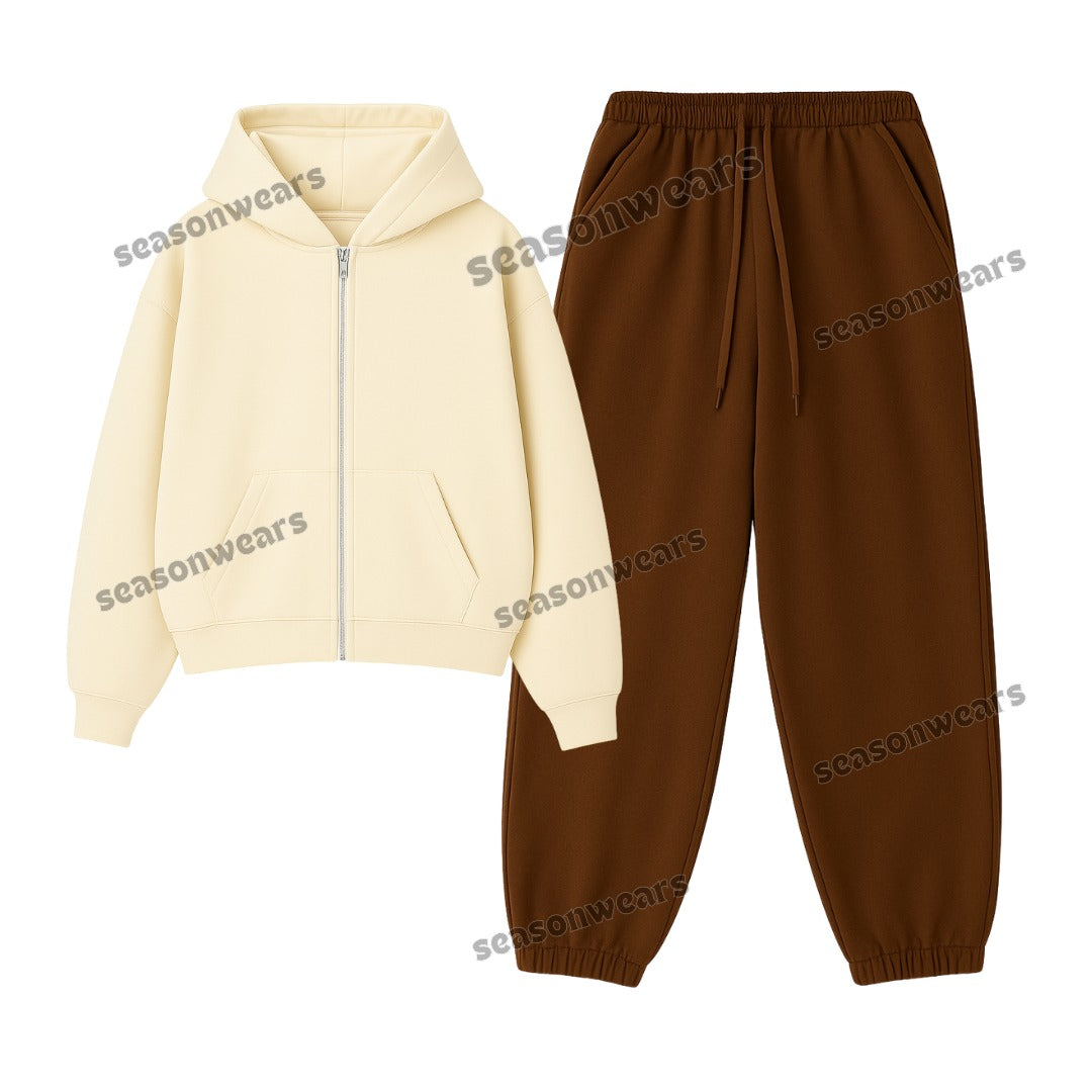 Sweatpant With Oversized Zipper