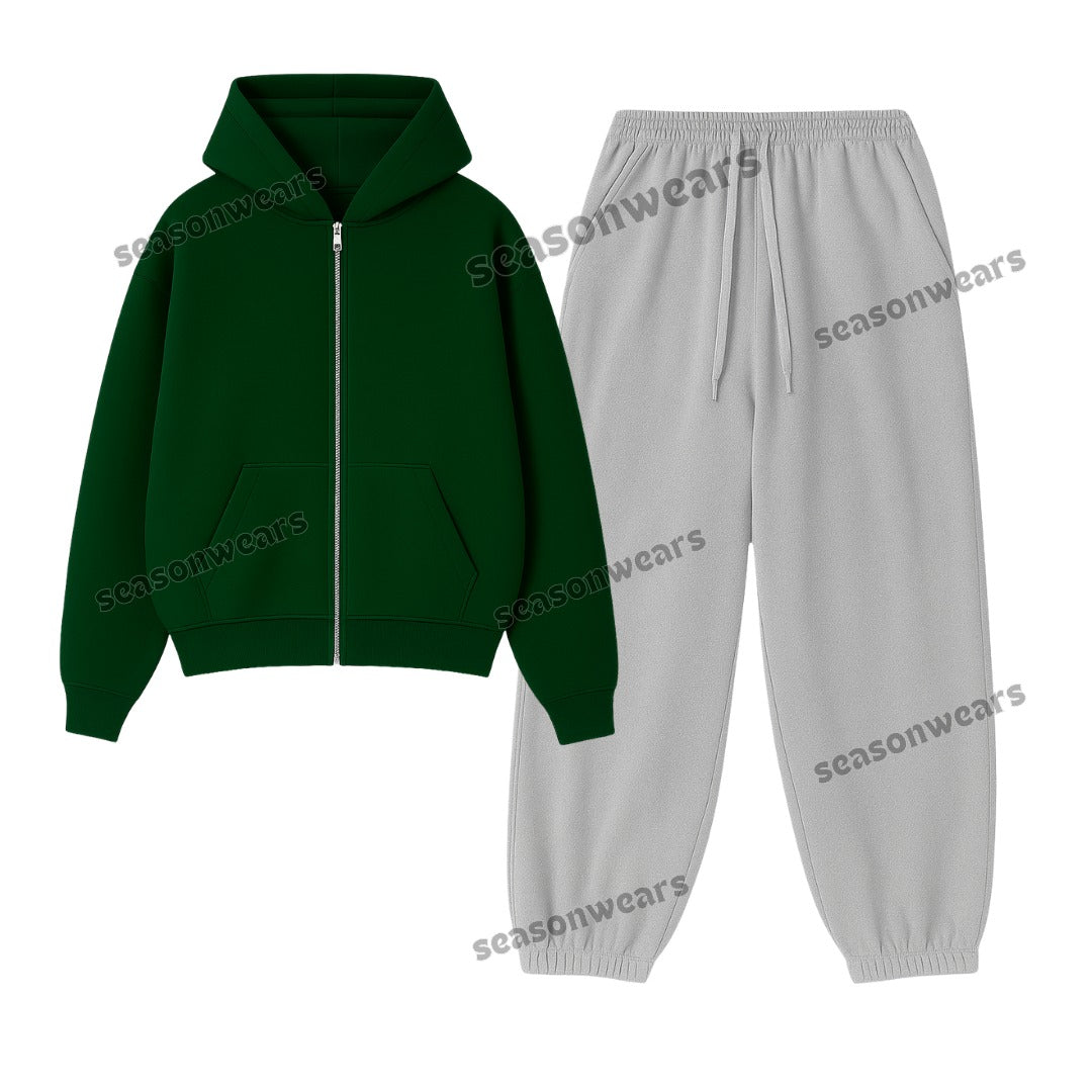 Sweatpant With Fleece Zipper