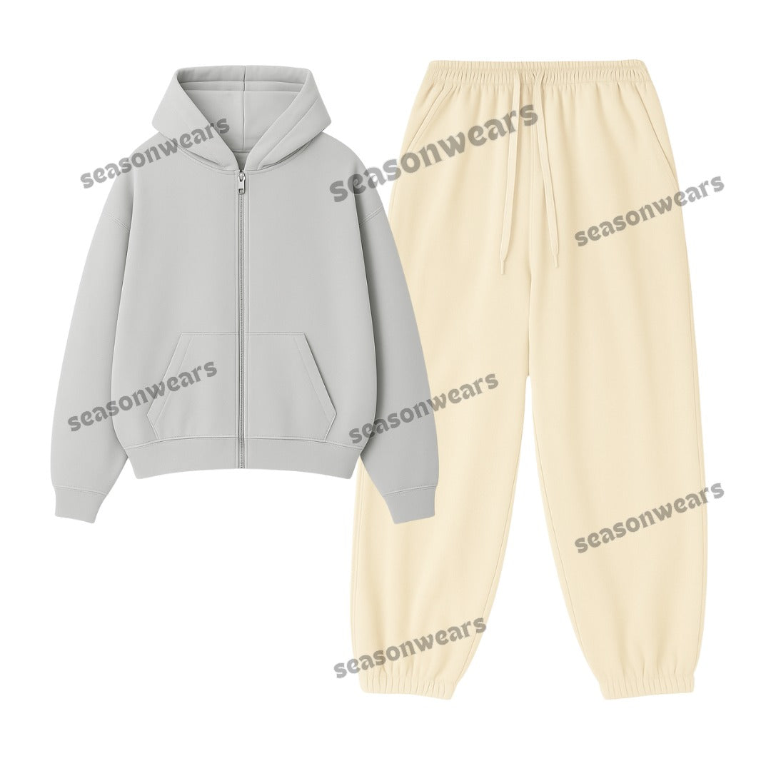 Sweatpant With Fleece Zipper