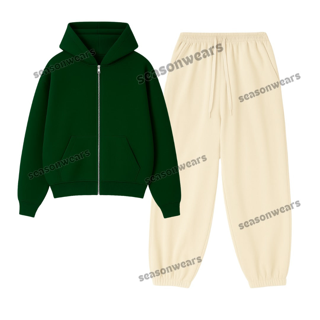 Sweatpant With Fleece Zipper