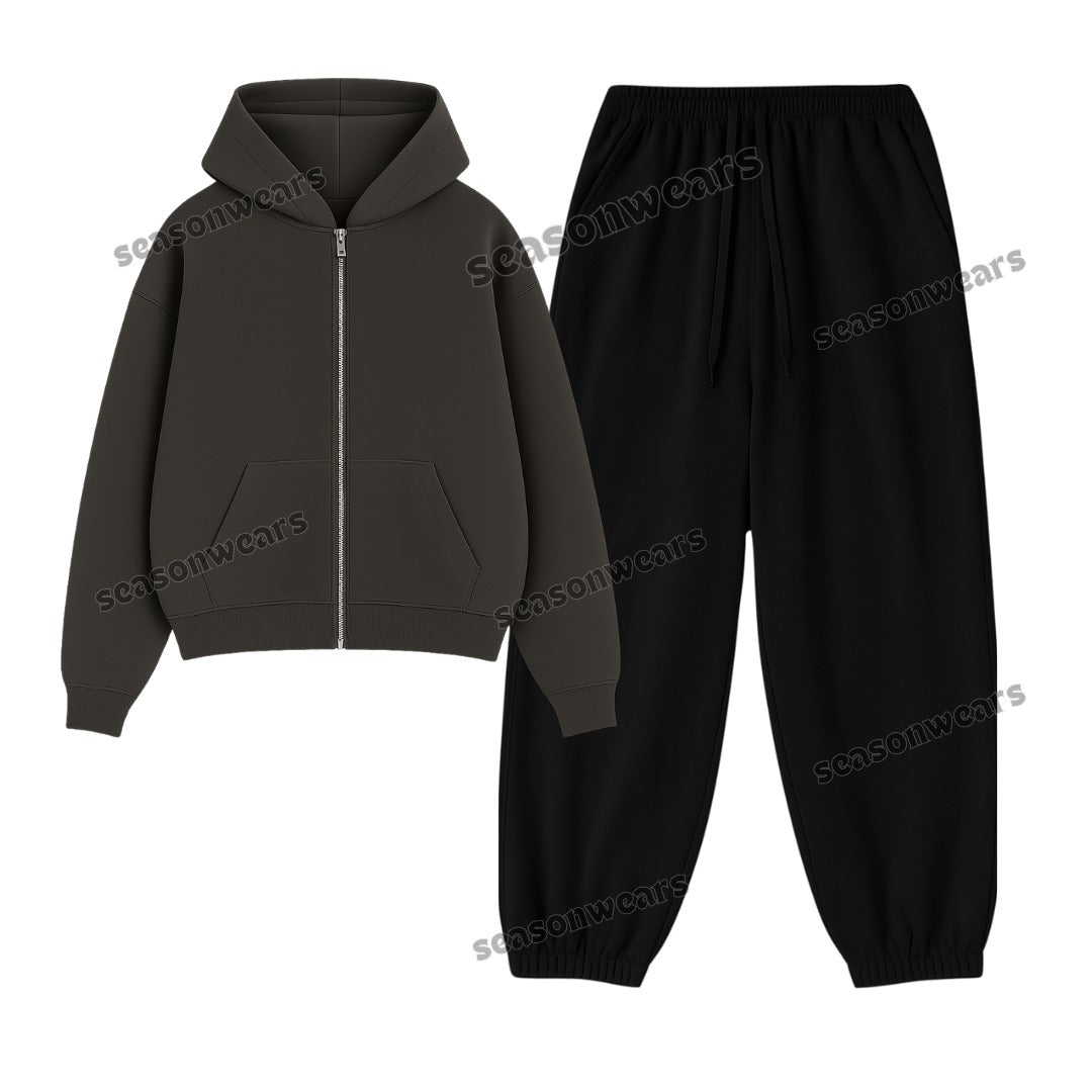 Sweatpant With Fleece Zipper