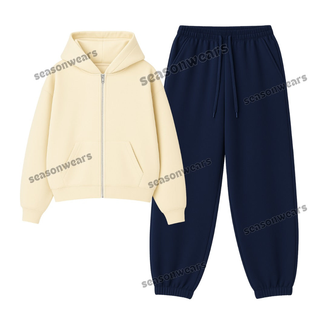 Sweatpant With Fleece Zipper