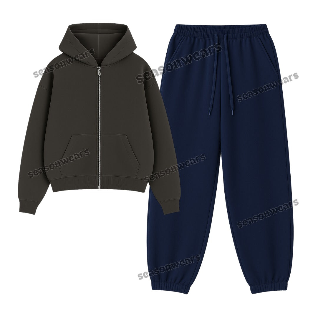 Sweatpant With Fleece Zipper